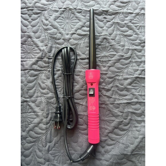 SHE by Beyond the Beauty Curling Volume Iron 18 x 9mm Black &Baby Pink NIB - Picture 6 of 12